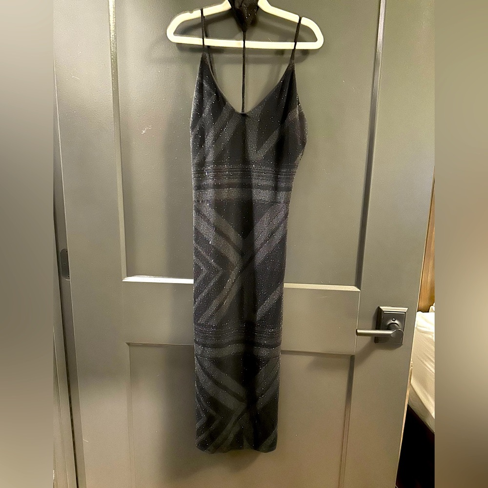Fashion Nova Black Choker Dress Size XS